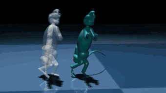 Musculoskeletal model reconstructed from tracked keypoints